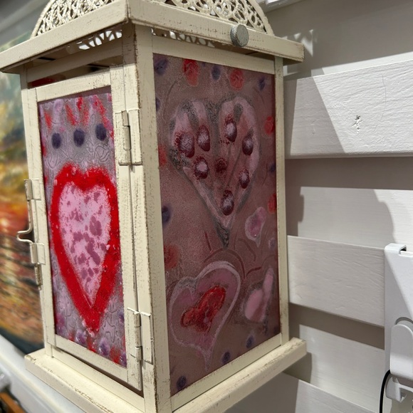 Other - Decorative Lantern with Heart Design